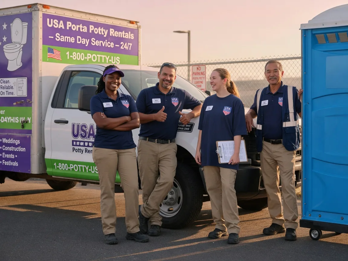 Porta Potty Rental company in Springfield, WI
